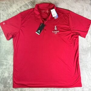 Antigua Carolina Hurricanes Stanley Cup Playoffs 2022 Polo Shirt Men's 2XL